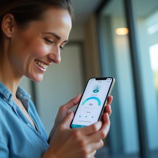 Laura Janssen met energie-app